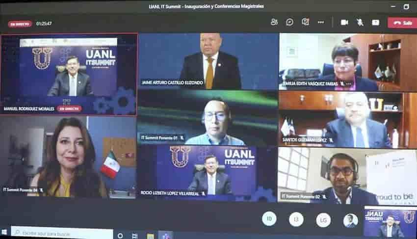 Inauguran primer encuentro virtual IT Summit UANL