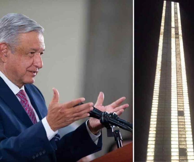 Estela de Luz, monumento a lo superfluo: AMLO