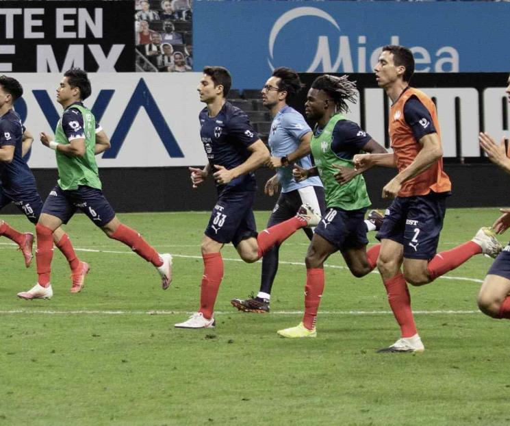 Trabajo ligero en Rayados tras empate ante León