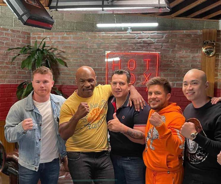Convive Canelo con Mike Tyson