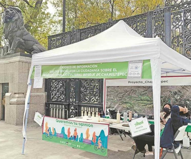 Invitan a firmar el amparo contra proyecto Chapultepec