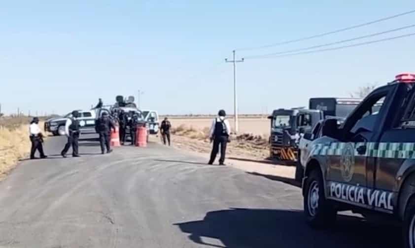 Emboscan y queman a cuatro policías en Zacatecas