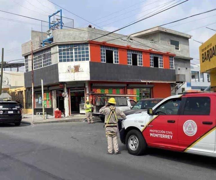 Sufre pintor descarga eléctrica