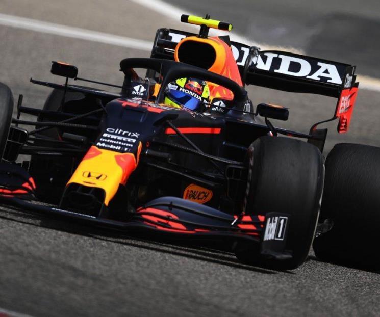 Checo, tercero en la mañana; octavo al final
