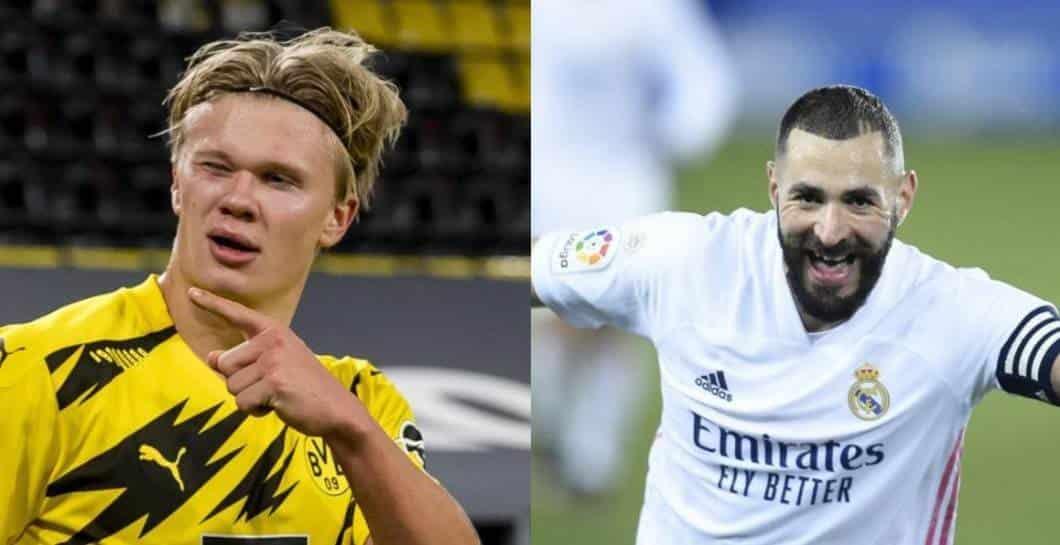Desea Benzema que Haaland llegue al Madrid