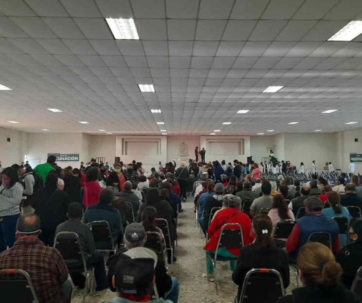Arranca vacunación Covid en Escobedo