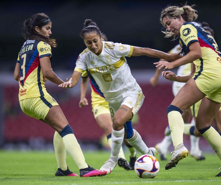 Tigres femenil rescata empate ante América