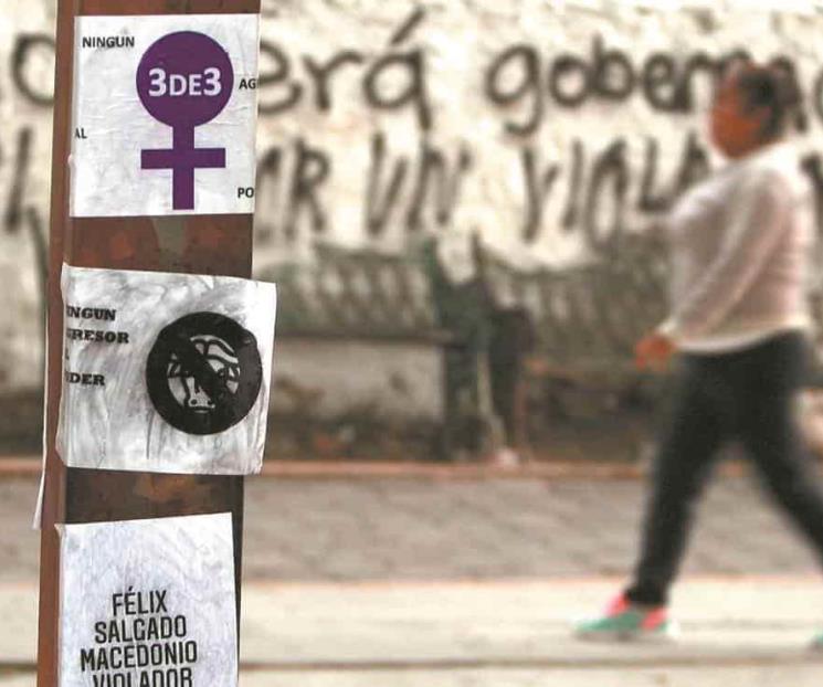 Pesa feminismo contra Salgado en primer mitin