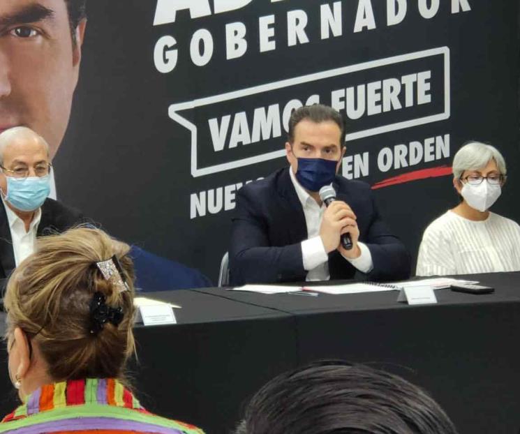 Ofrece Adrián apoyo para combatir incendio en la Sierra