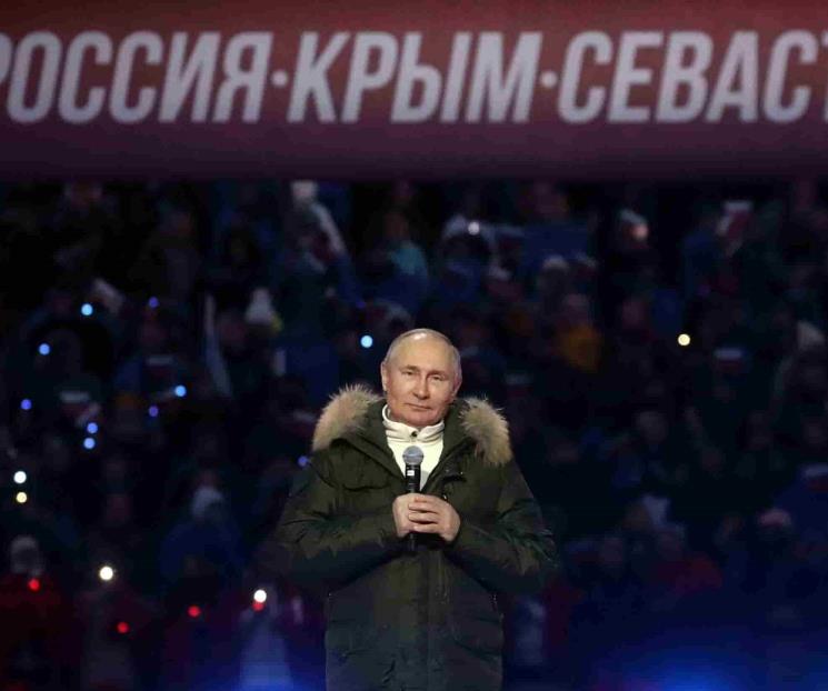 Putin le desea salud a Biden