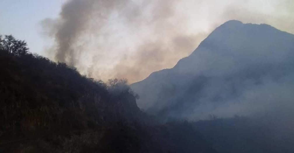 Reportan otro incendio forestal en NL, ahora en Rayones