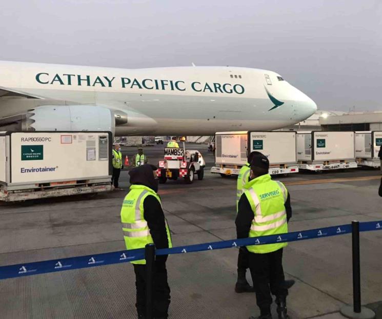 Llega un millón de vacunas Sinovac a CDMX