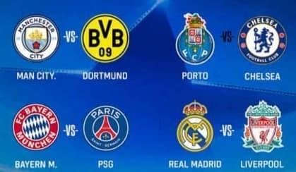 Se dan a conocer los cuartos de UCL Se dan a conocer los cuartos de UCL