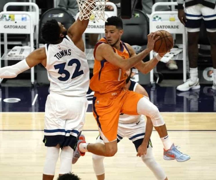 Suns superan a Wolves
