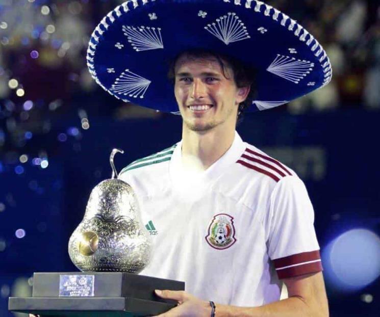 Gana Alexander Zverev su primer Abierto de Acapulco