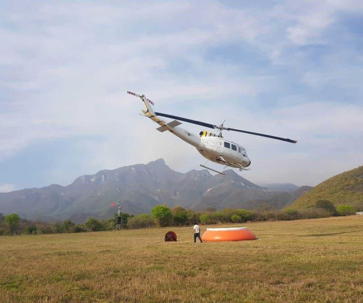 Dificultan fuertes vientos combate de incendios forestales