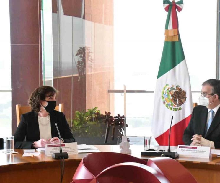 Roberta Jacobson y Ebrard analizan migración ordenada a EU