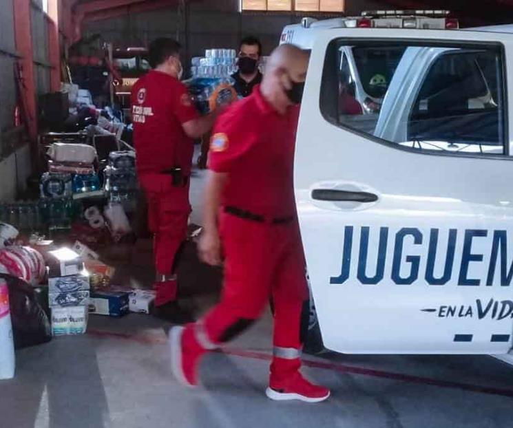 Llegó ayuda rayada a PC de NL