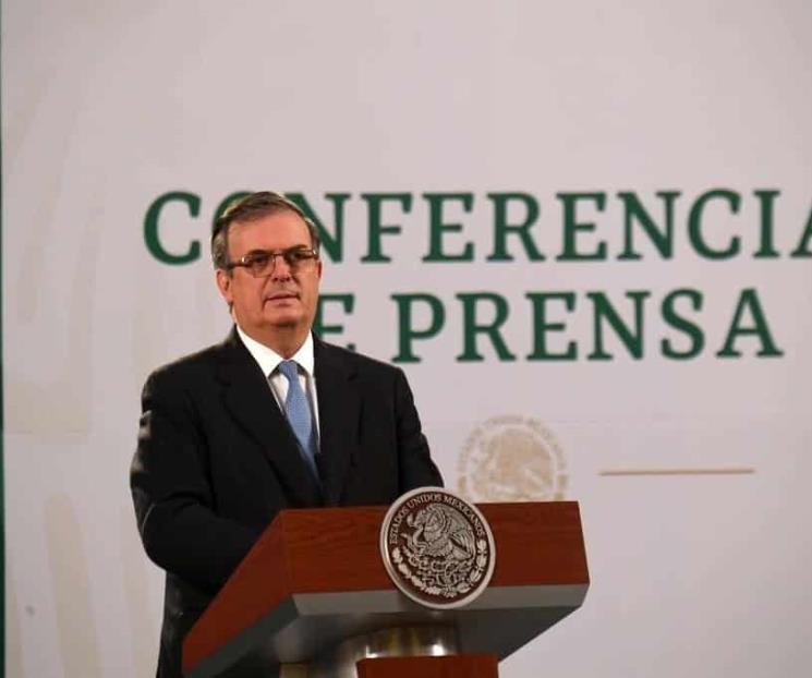 Ebrard urge a ONU acelerar entrega de vacunas