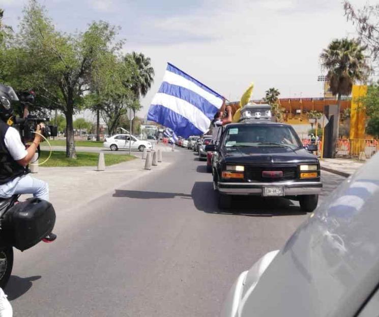 Hace afición rayada caravana por clásico del descenso