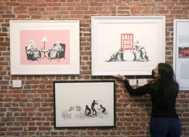 Repasa exposición 15 años de obras de Banksy