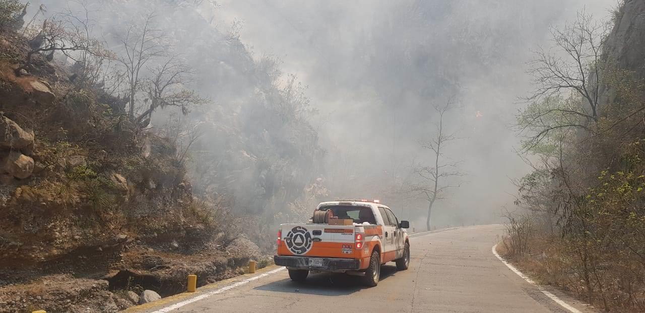 Restringen por incendio acceso a la sierra