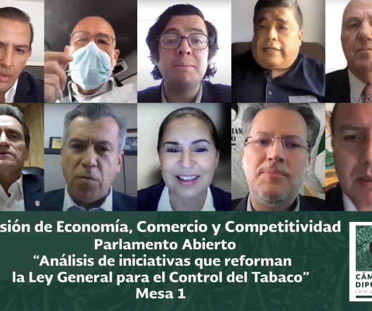 Escuchan opiniones sobre reformas del control del tabaco