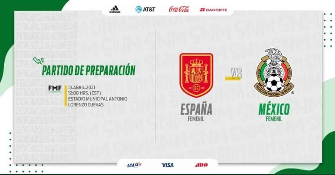 Tendrá TRI Femenil duelo ante España