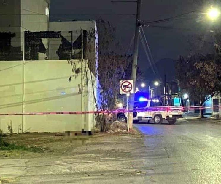 Encuentran cadáver en Escobedo