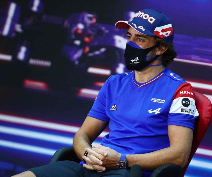 Pareció divertido a Alonso forma de no terminar GP Barhéin