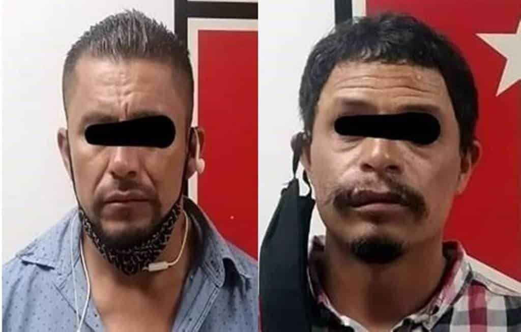 Fueron sorprendidos robando varios mosaicos de mármol en una residencia que está siendo edificada