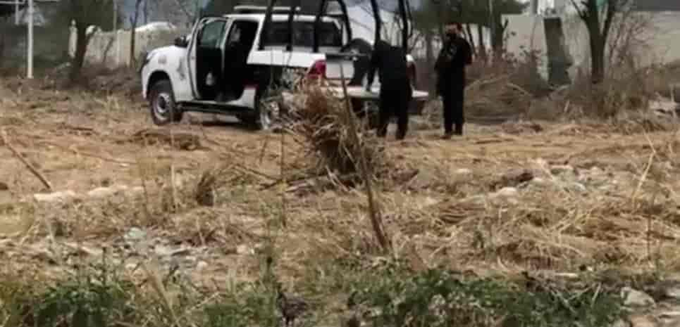 Desmontan terreno; hallan osamenta