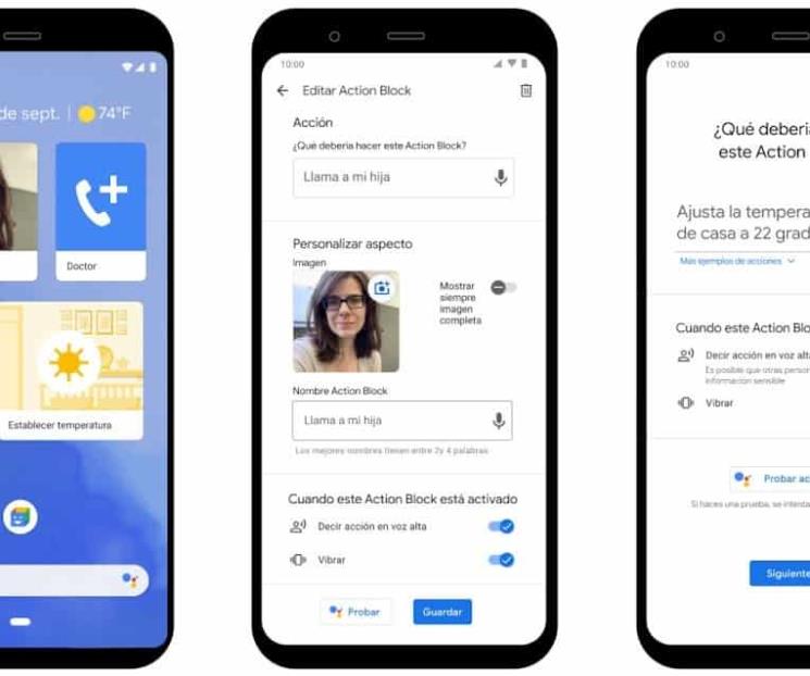 Google añade en Action Blocks la copia de seguridad Google añade en Action Blocks la copia de seguridad