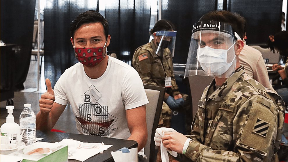 Futbolistas mexicanos reciben vacunas contra el Covid