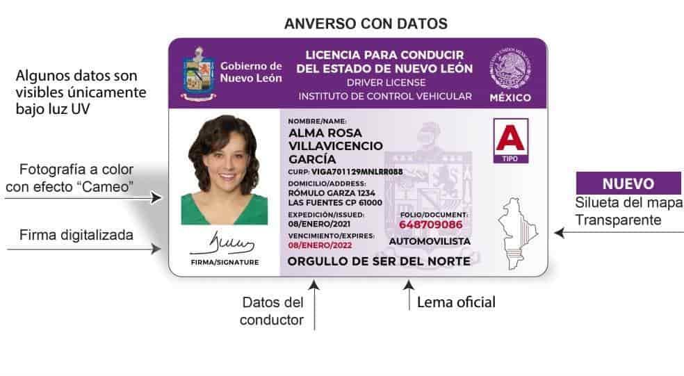 Cambian diseño de licencias de manejo