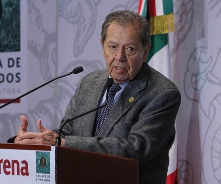 Me callan porque hablo fuerte: Muñoz Ledo