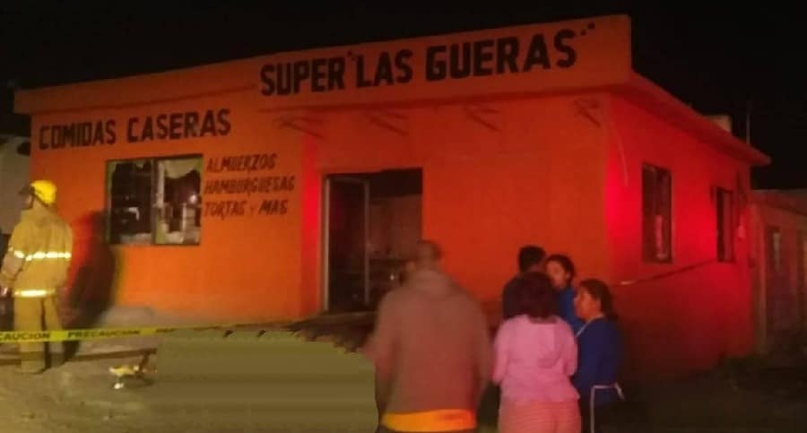 La acumulación de gas en el interior de la zona de la cocina, provocó una explosión