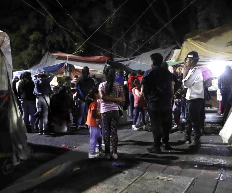Despiden otomís a Maricela