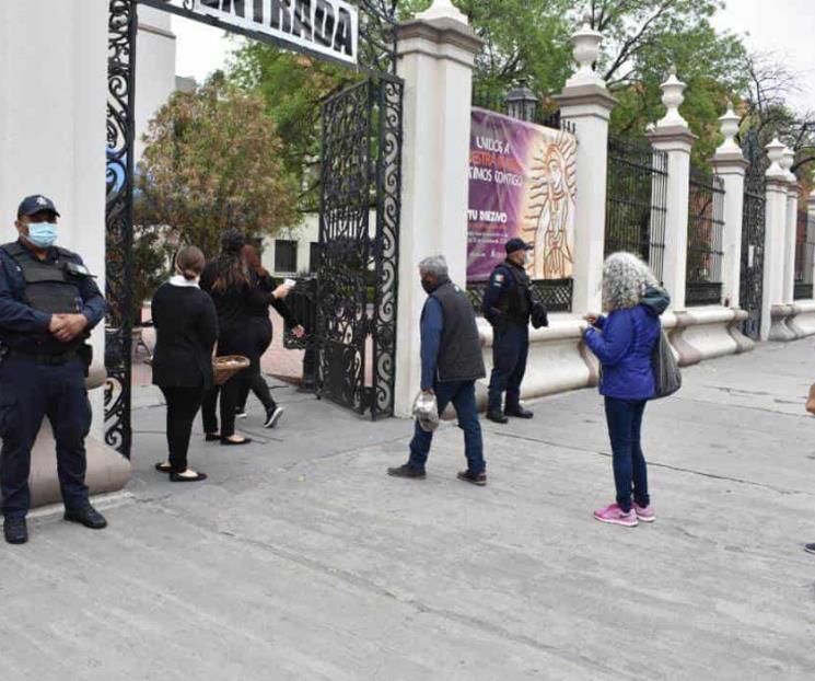 Participa policía en operativo de seguridad para iglesias