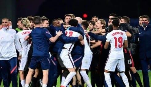 Pelea entre Inglaterra y Croacia en Sub 21, por racismo
