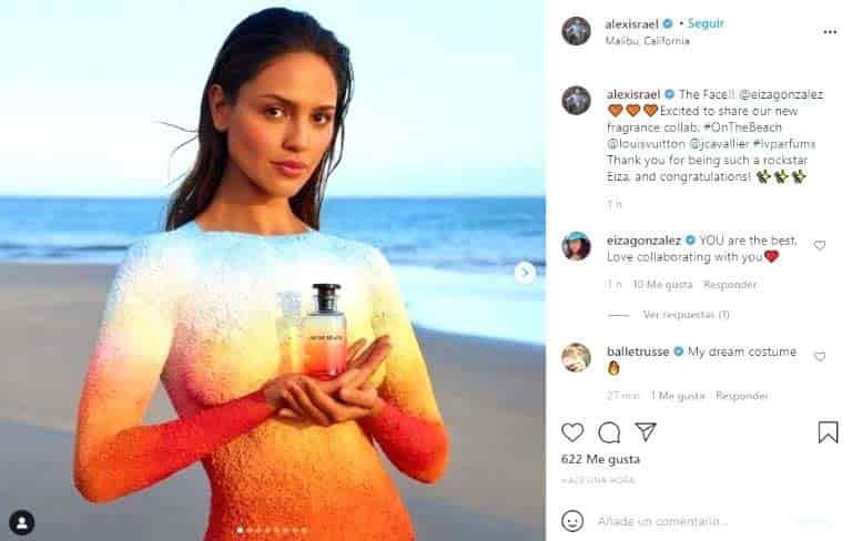 Eiza González es la imagen de Vuitton