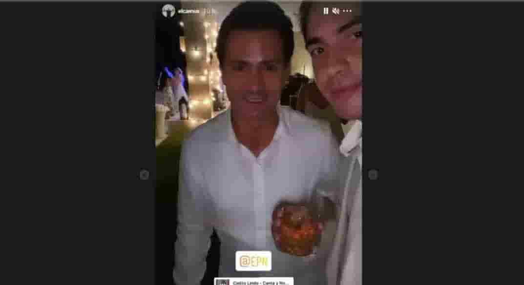 Enrique Peña Nieto reaparece en boda en República Dominicana