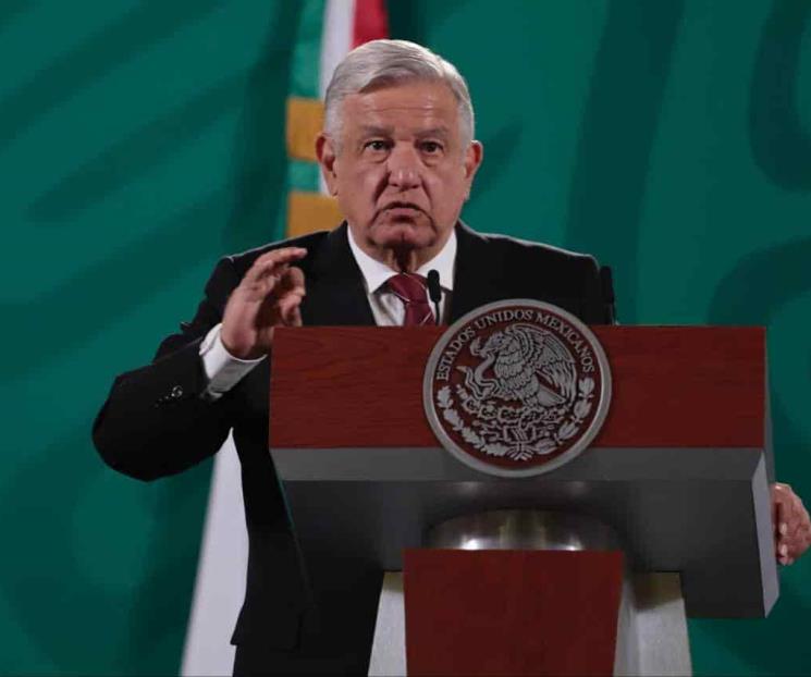 Por veda electoral, AMLO no presenta avances de obras