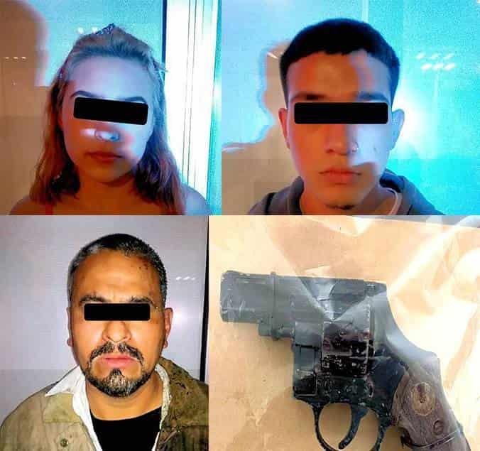 Arrestan a 2 hombres por intento de asalto a taxista