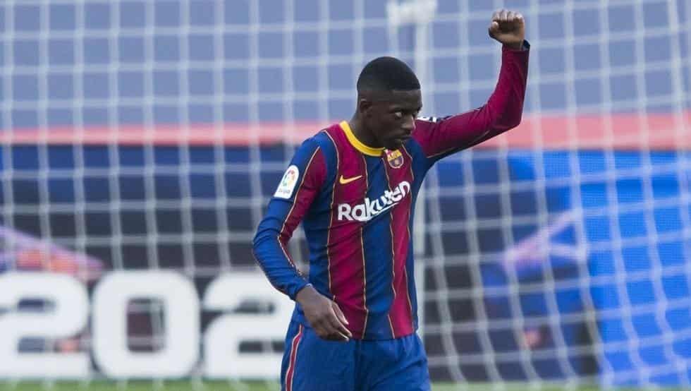 Está dudoso Dembelé de renovar por el Barça
