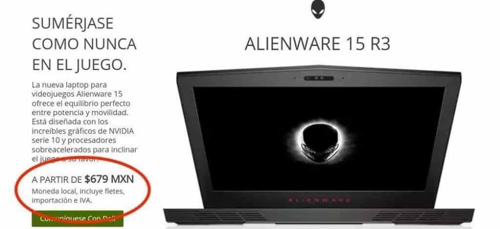 Profeco obliga a Dell a validar precios de computadoras