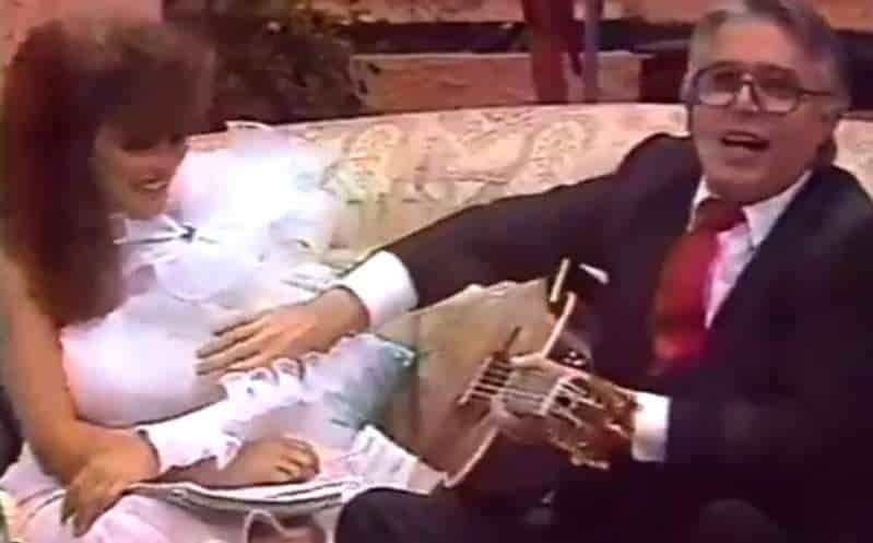 Reviven video de acoso de Enrique Guzmán a Verónica Castro