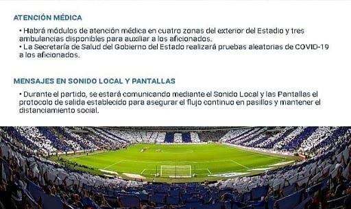 Harán en Rayados pruebas aleatorias de Covid-19 a afición
