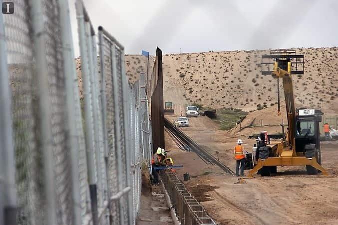 Reconocen construcción limitada del muro