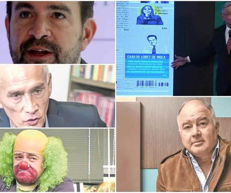 Loret, López-Dóriga, y otros rounds de AMLO con periodistas Loret, López-Dóriga, y otros rounds de AMLO con periodistas